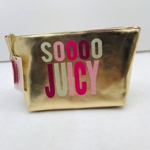 NWT Juicy Couture Gold Bag